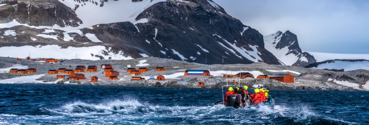 Argentine research station, Antarctic Sound Argentine research station, Antarctic Sound