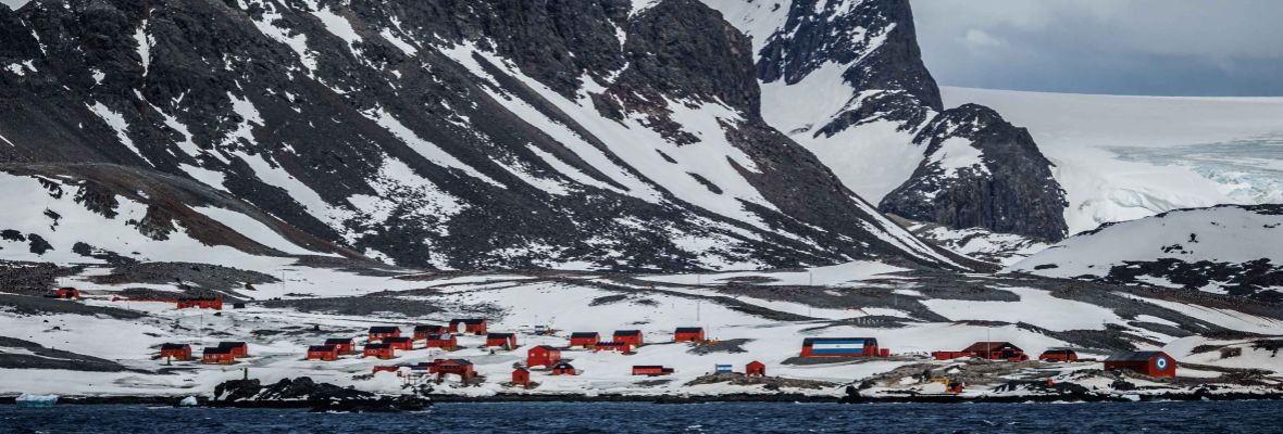Argentine research station in Hope Bay, Antarctic Sound