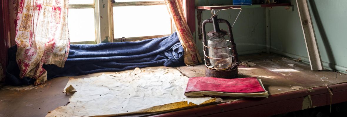 The preserved Antarctica of yesteryear The preserved Antarctica of yesteryear