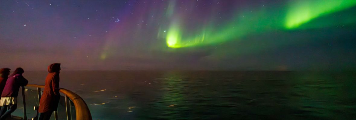 Aurora Borealis from Ocean Albatros