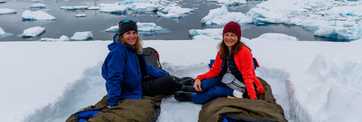 Waking up on Antarctica