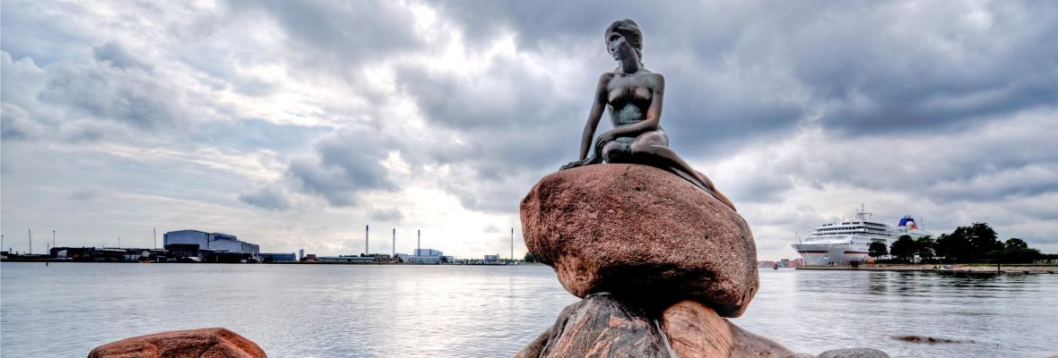 Our voyage starts from Central Copenhagen - near to The Little Mermaid Our voyage starts from Central Copenhagen - near to The Little Mermaid