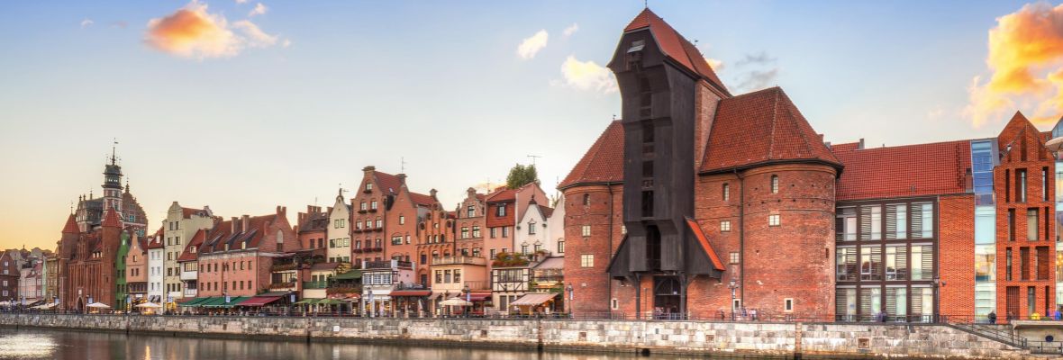 Gdansk has been a trading port since the middleages