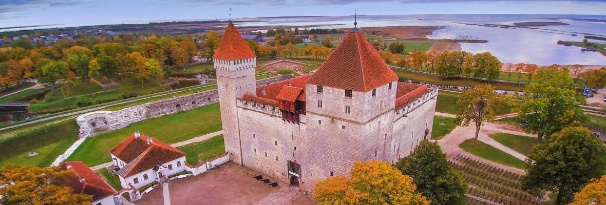 Crusaders Castle in Kuressare on Saaremaa, Estonia Crusaders Castle in Kuressare on Saaremaa, Estonia