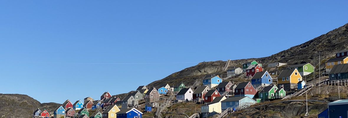 Colourful houses of Kangaamiut, Greenland