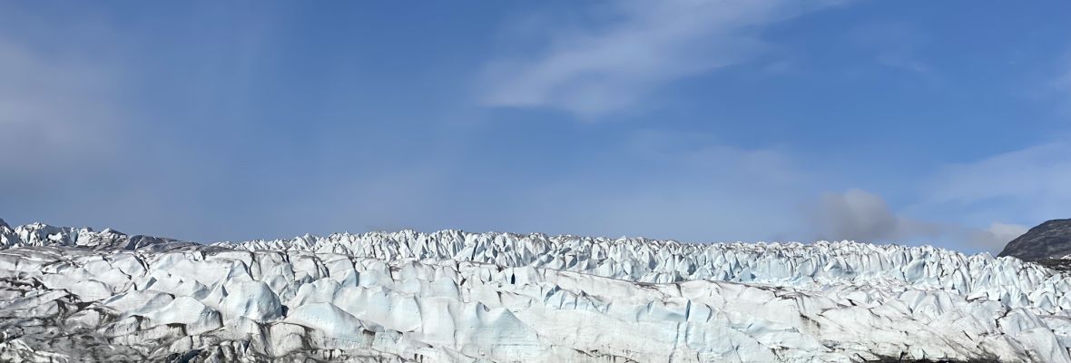 Glaciers in Evighedsfjorden 