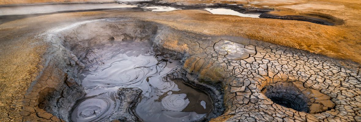 Geothermal springs, North Iceland Geothermal springs, North Iceland