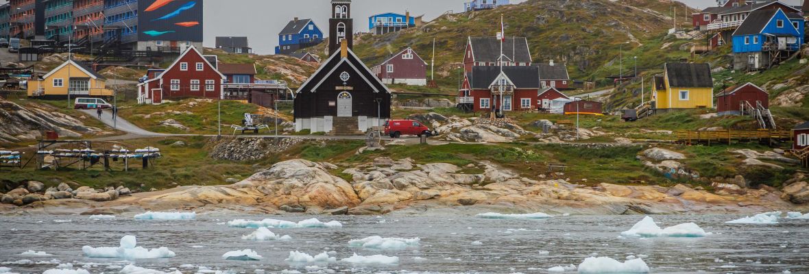 An icy welcome to Ilulissat, Disko Bay 