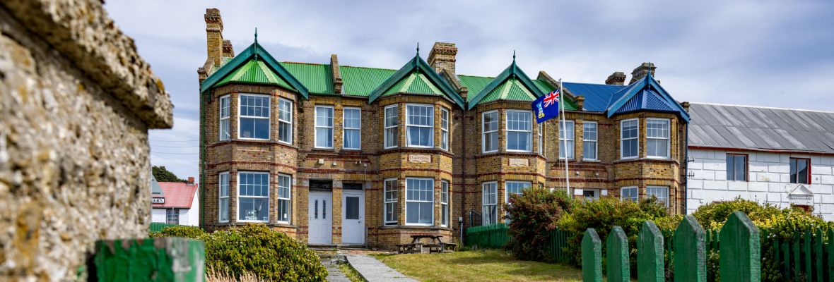 Colourful Houses in Stanley, Falkland Islands 