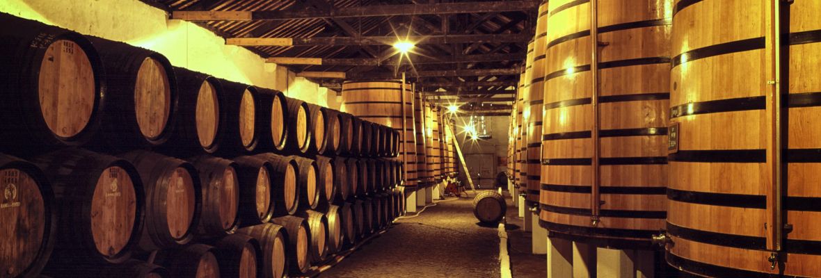 Port wine barrels, Porto, Portugal