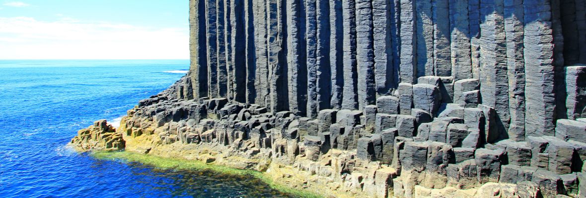 Basalt columns at Staffa Basalt columns at Staffa