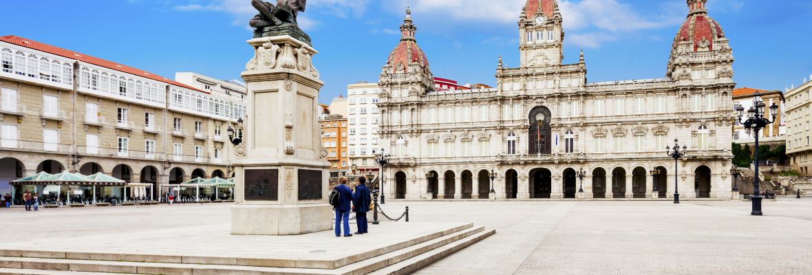 Plaza de Maria Pita, A Coruña, Spain