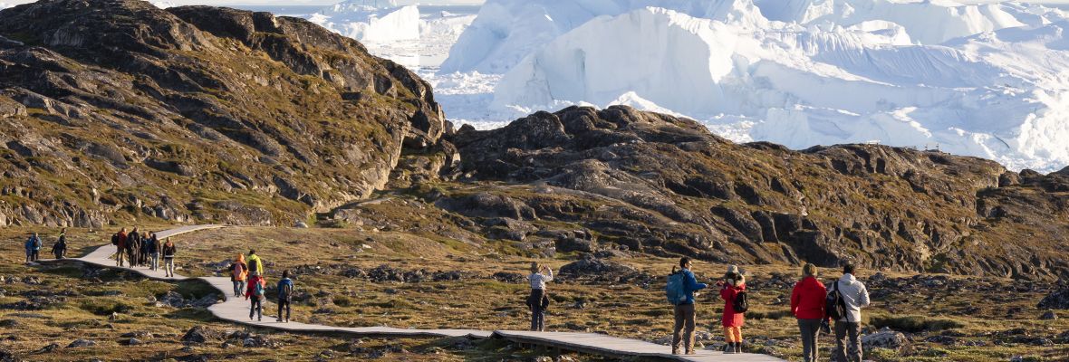 The wooden pedestrian track that leads to one of the worlds most astonishing views