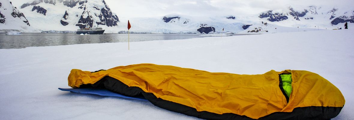 Open air sleeping bag outlet