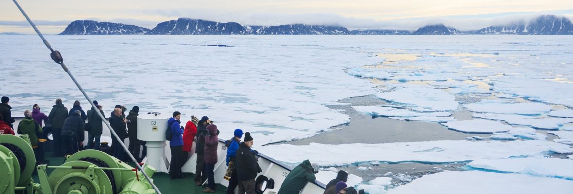 Polar Sea off Svalbard, Norway