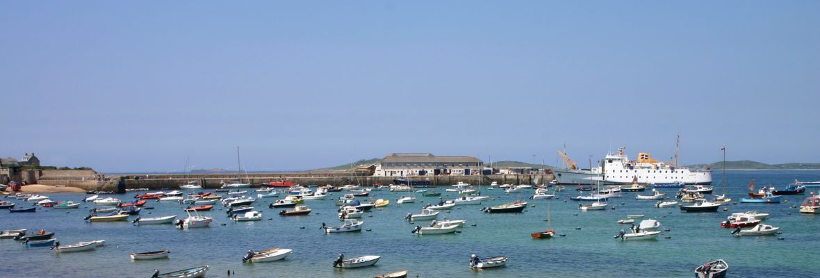 St Mary's Pool beach, Scilly, UK