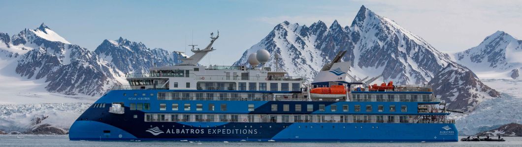 Ocean Albatros in Svalbard