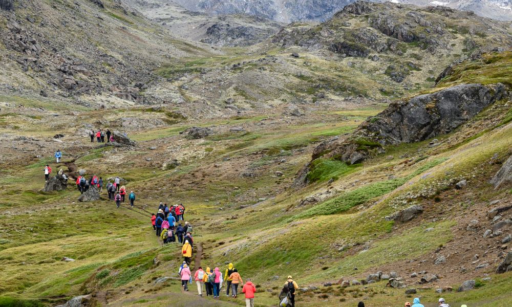 Hiking in Greenland Hiking in Greenland