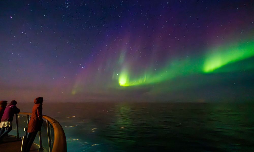 Aurora Borealis from Ocean Albatros