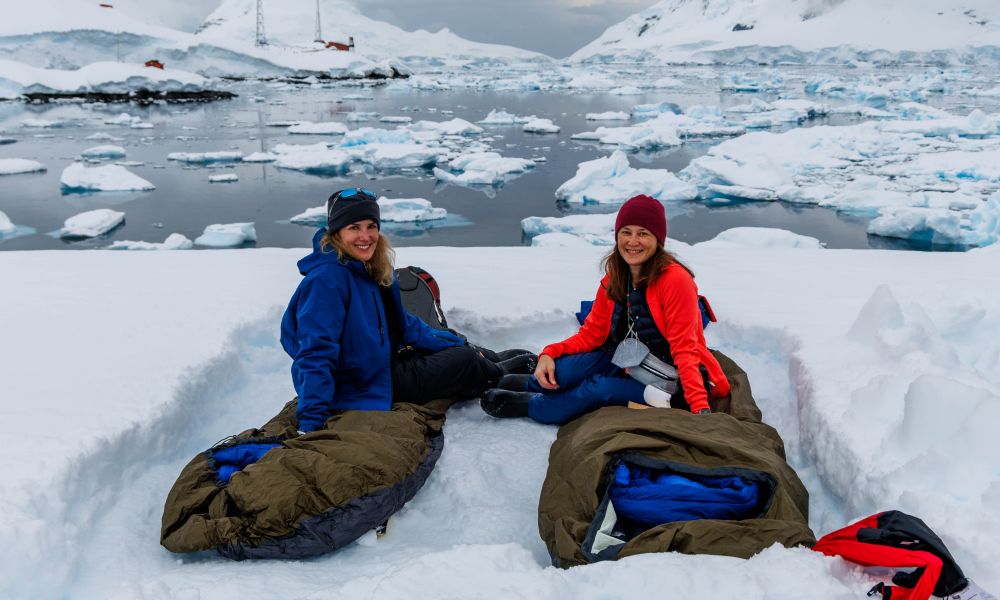 Waking up on Antarctica Waking up on Antarctica