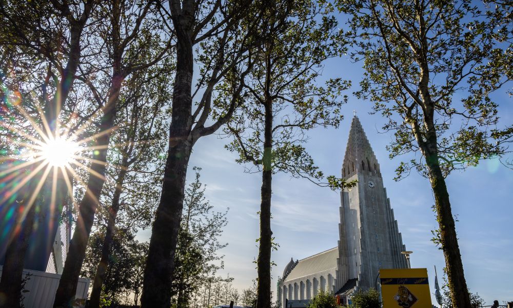Hallgrimskirkja Church, Reykjavík, Iceland