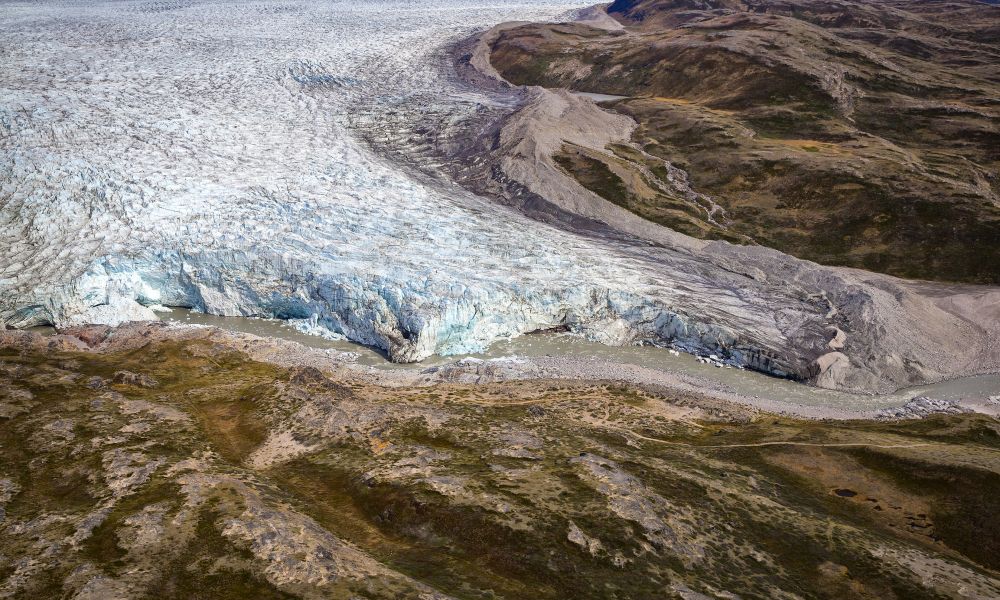 Inland ice near Kangerlussuaq Inland ice near Kangerlussuaq