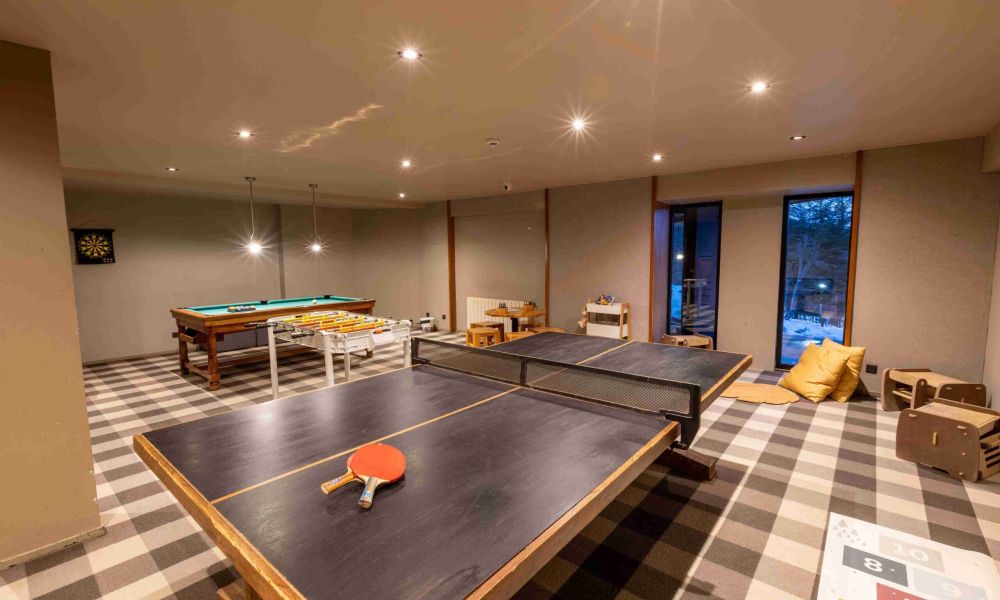 Have a great time in the game room at Las Hayas Ushuaia Resort. Credits: Las Hayas Ushuaia Resort
