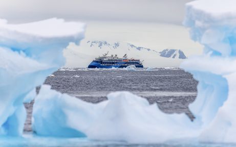 Ocean Victory at Antarctica