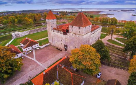 Kuressaare Castle on Saaremaa, Estonia
