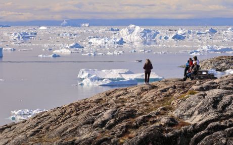 View of Ilulissat Icefjord