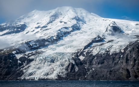 View of Jan Mayen from the Arctic Ocean View of Jan Mayen from the sea