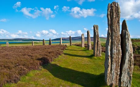Ring Of Brodgar, Orkney Islands, Scotland Ring Of Brodgar, Orkney Islands, Scotland