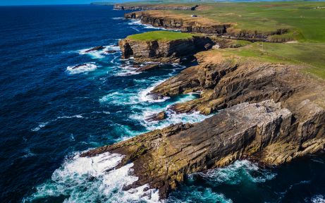 Kirkwall Cliffs, Orkney Islands, Scotland Kirkwall Cliffs, Orkney Islands, Scotland